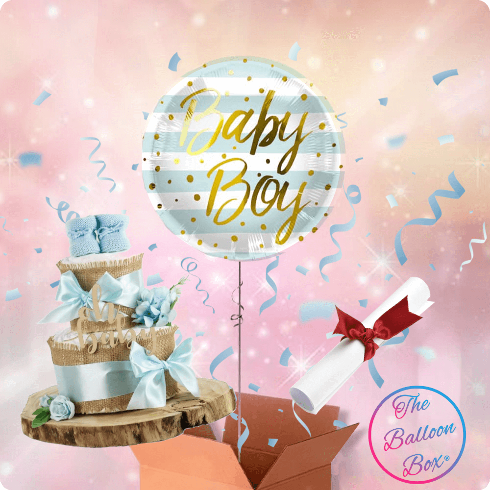 Box Prête à Offrir Baby Boy + Coffret Bébé Bleu